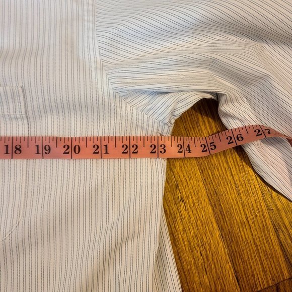Men's XMI Striped Dress Shirt (16-34/35) - Picture 4 of 6